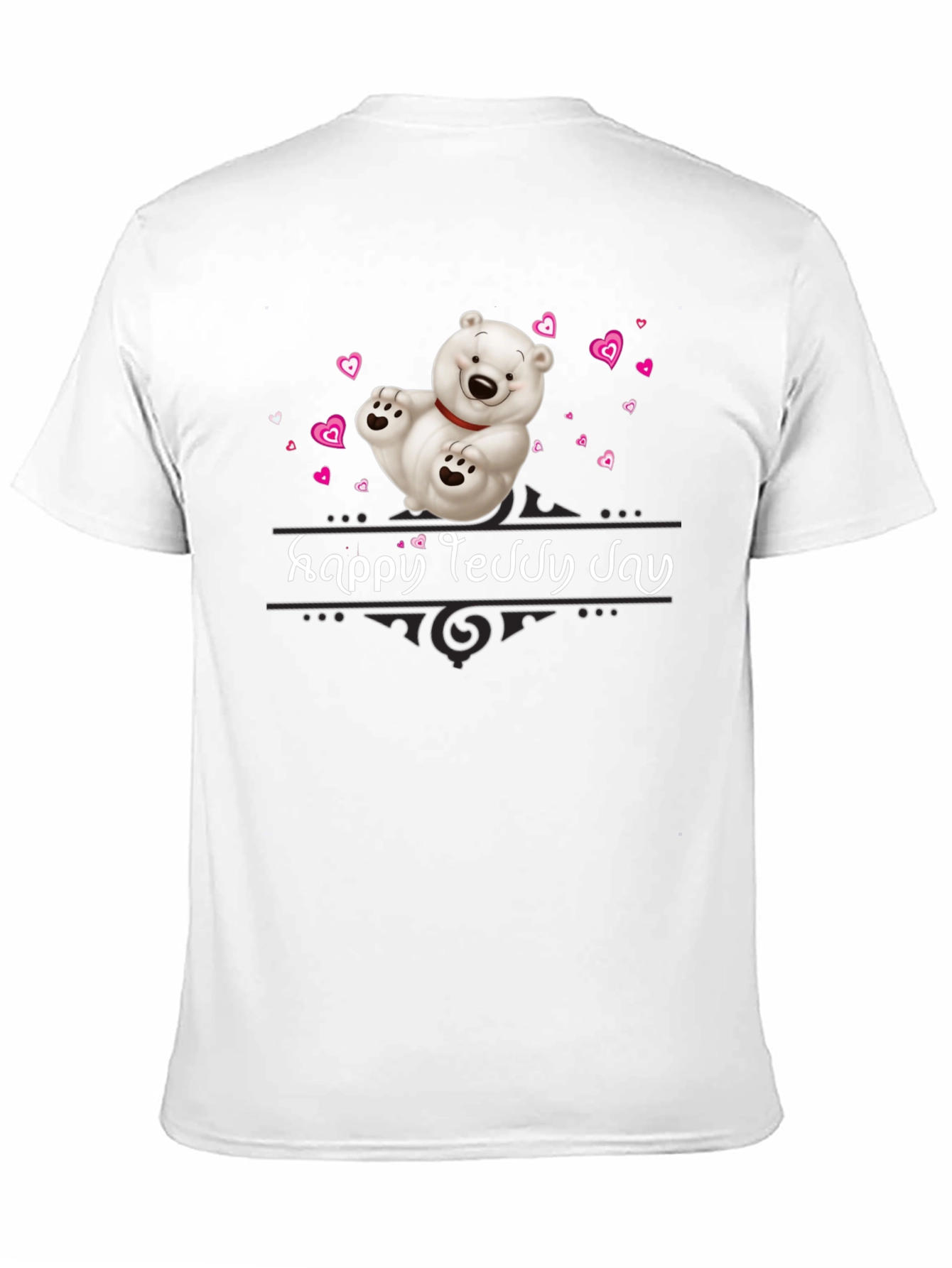 Happy Teddy Day T-Shirt - Cute Bear Design