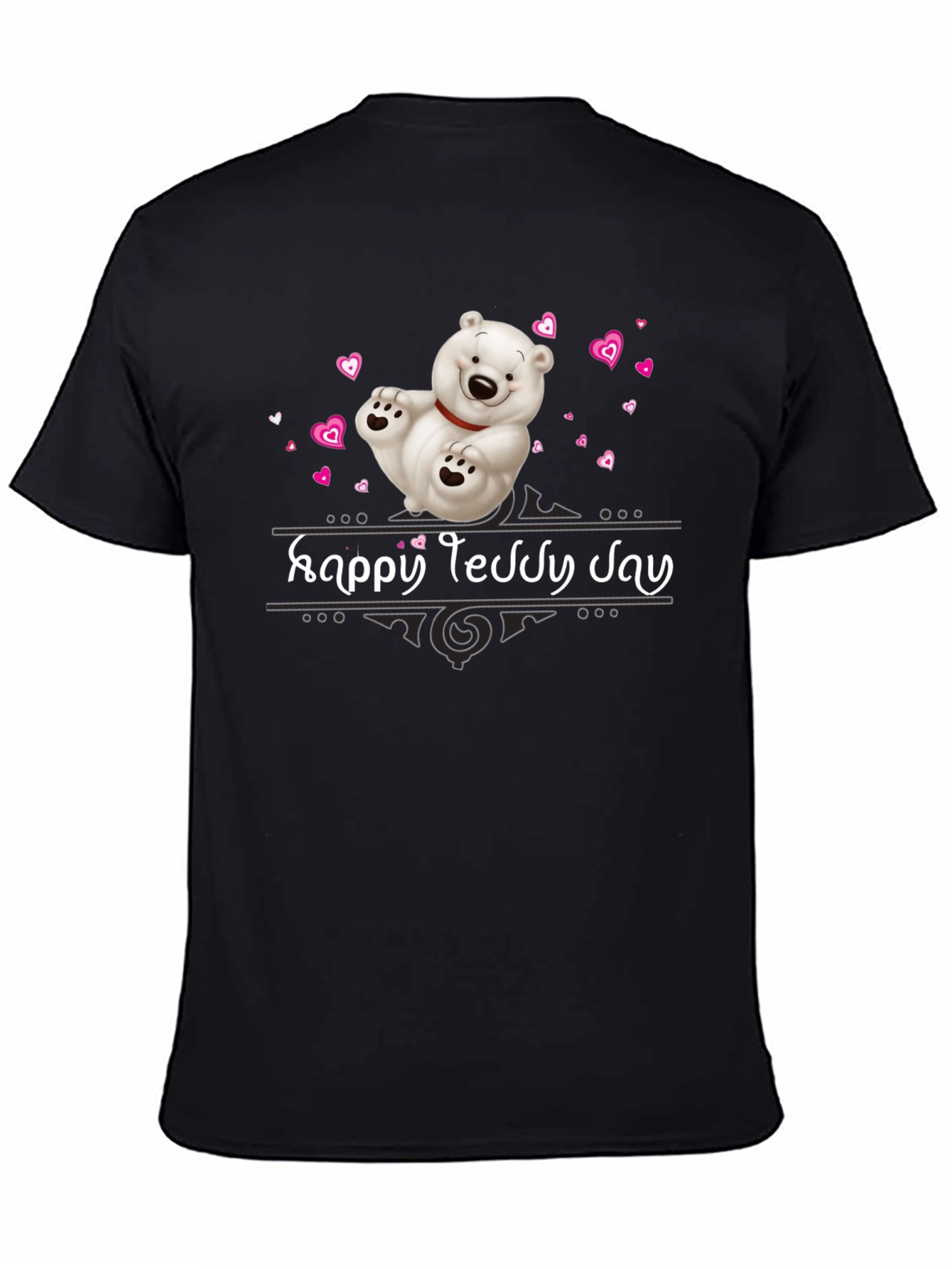 Happy Teddy Day T-Shirt - Cute Bear Design