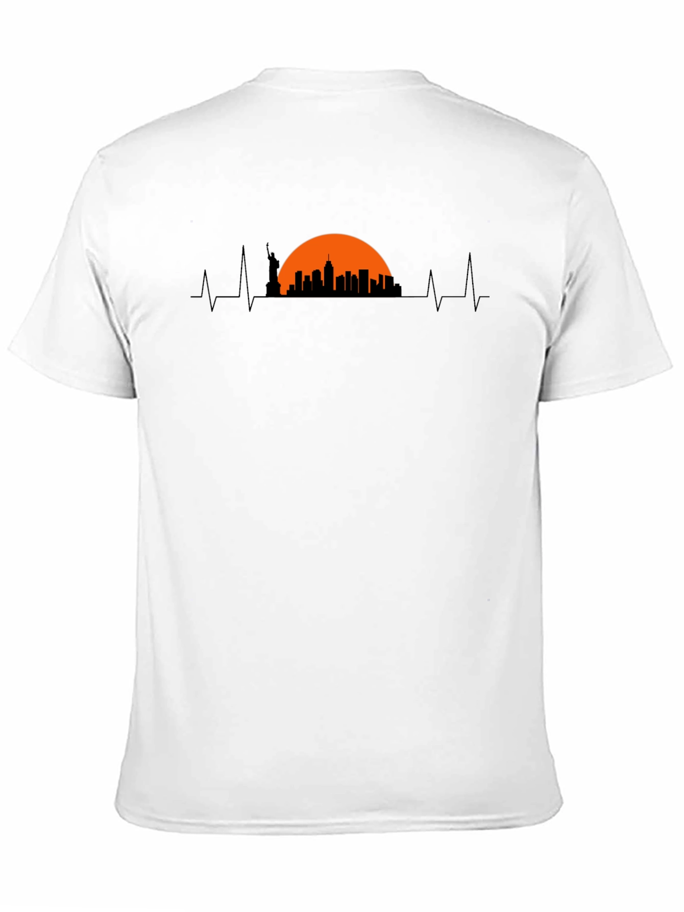 NYC Skyline Pulse Graphic Tee