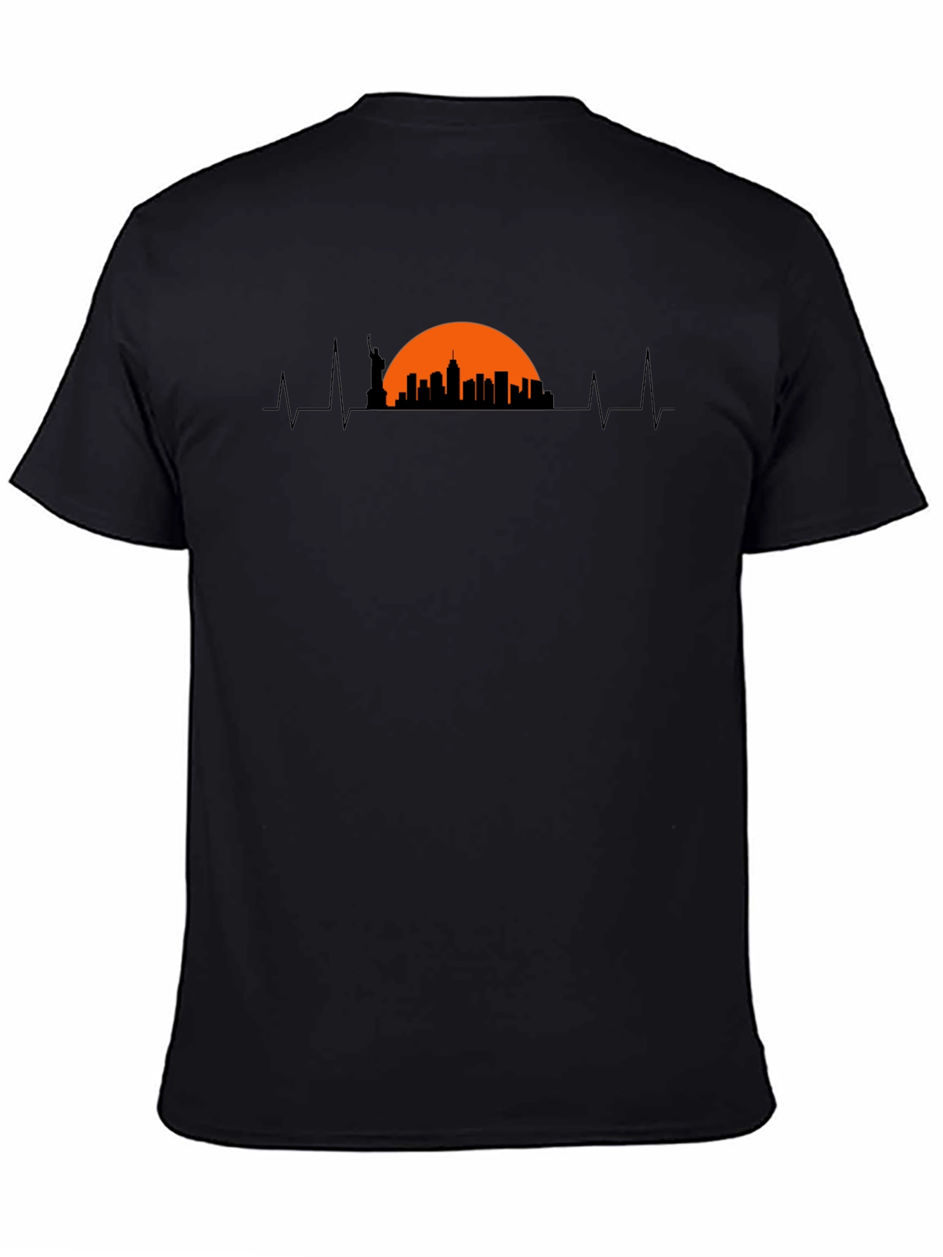 NYC Skyline Pulse Graphic Tee
