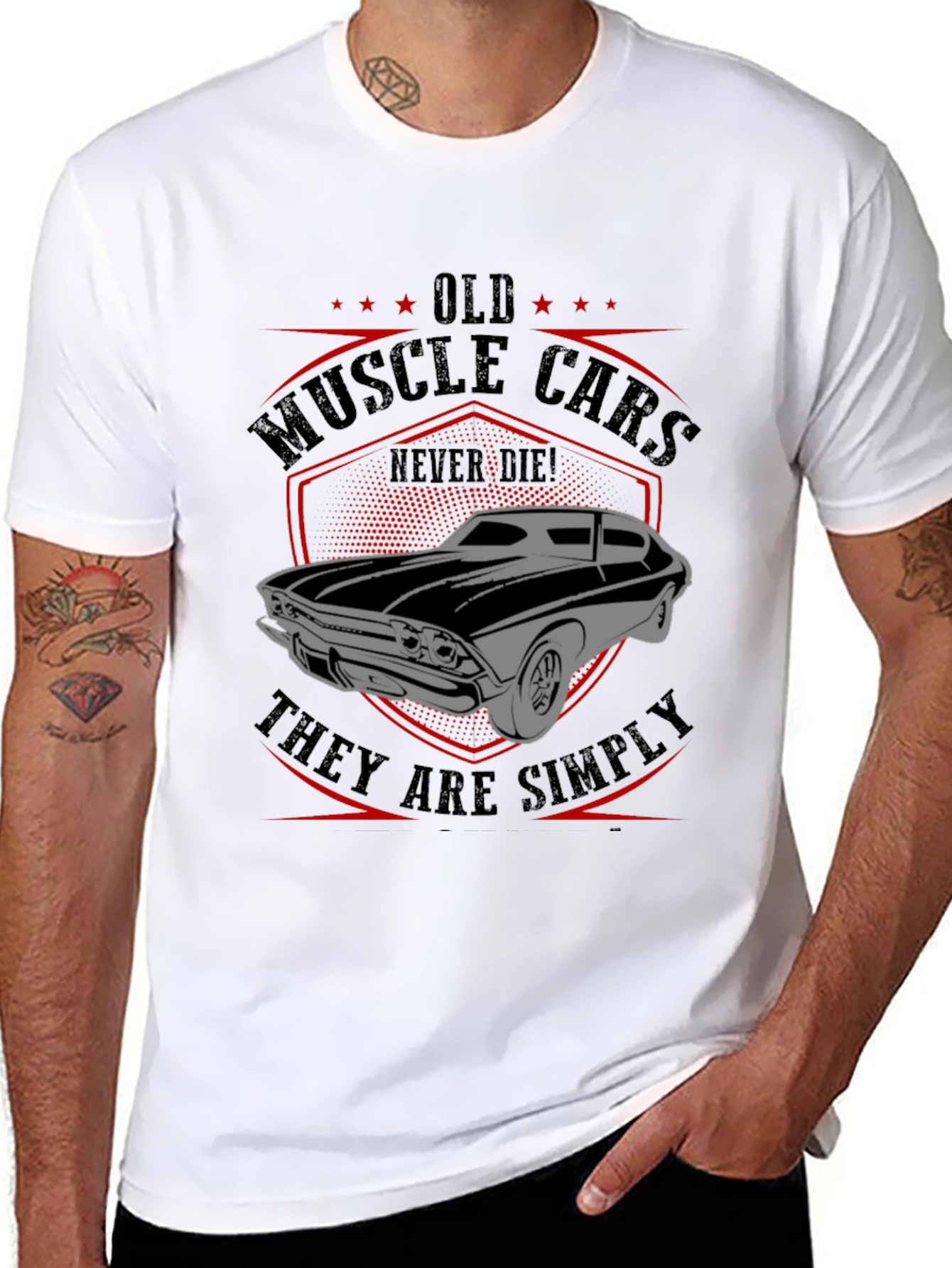 Old Muscle Cars Never Die T-Shirt