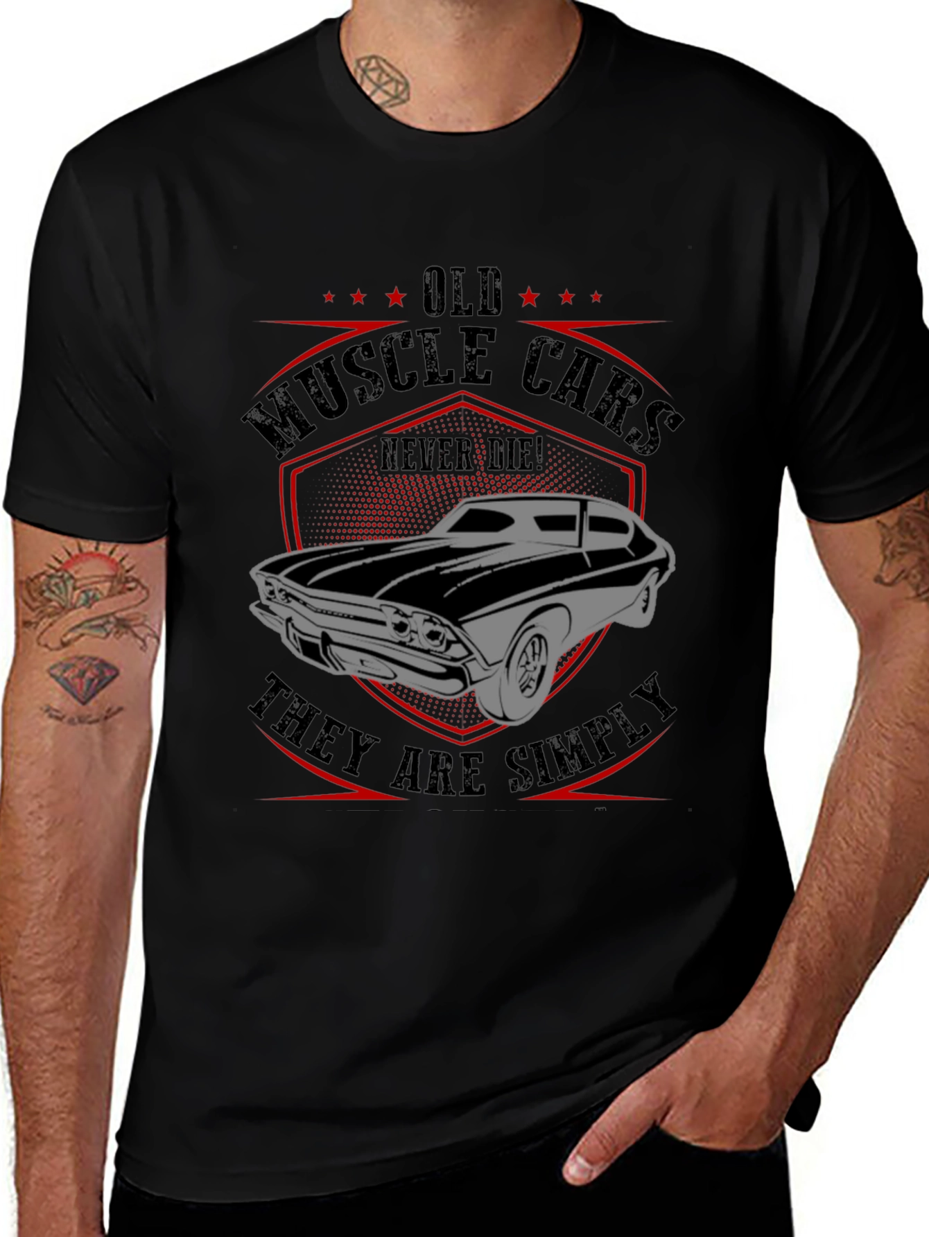 Old Muscle Cars Never Die T-Shirt