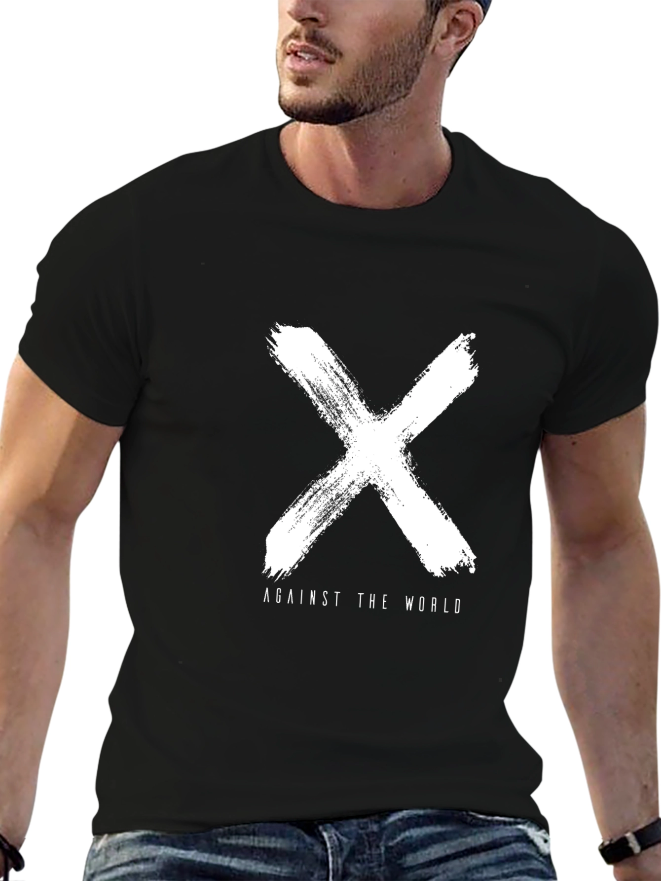 Against the World Graphic Tee