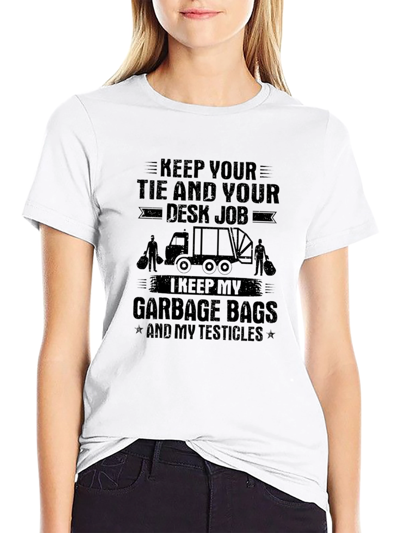 Garbage Bags & Testicles T-Shirt