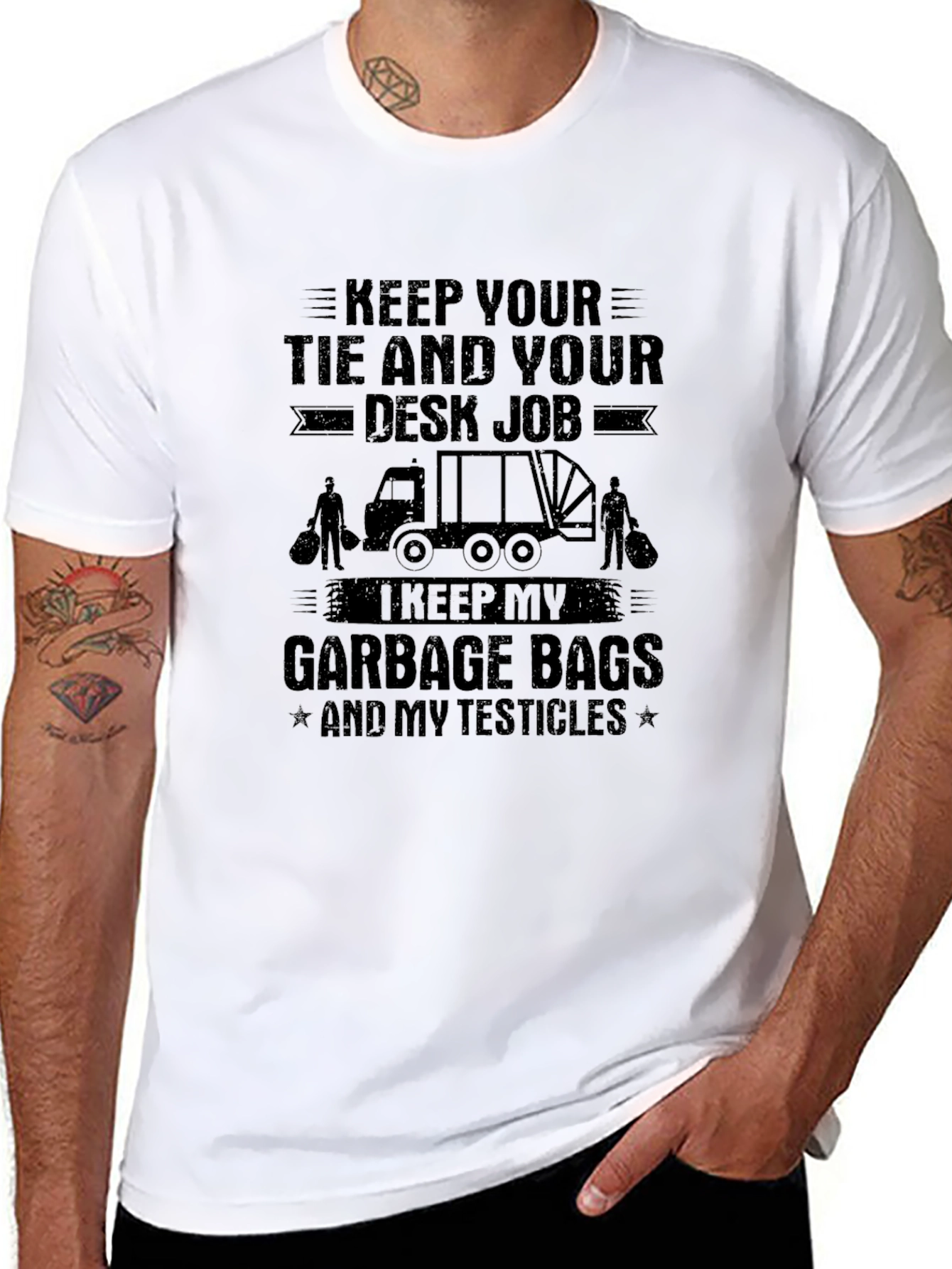 Garbage Bags & Testicles T-Shirt
