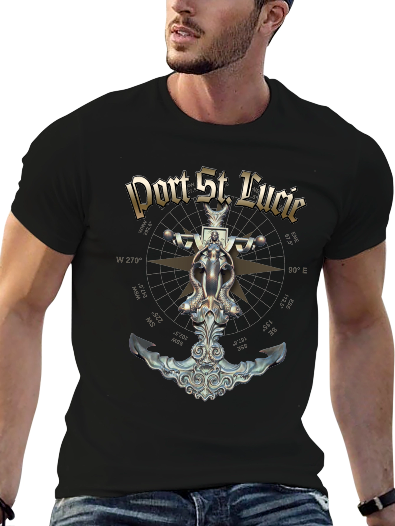 Port St. Lucie Anchor T-Shirt