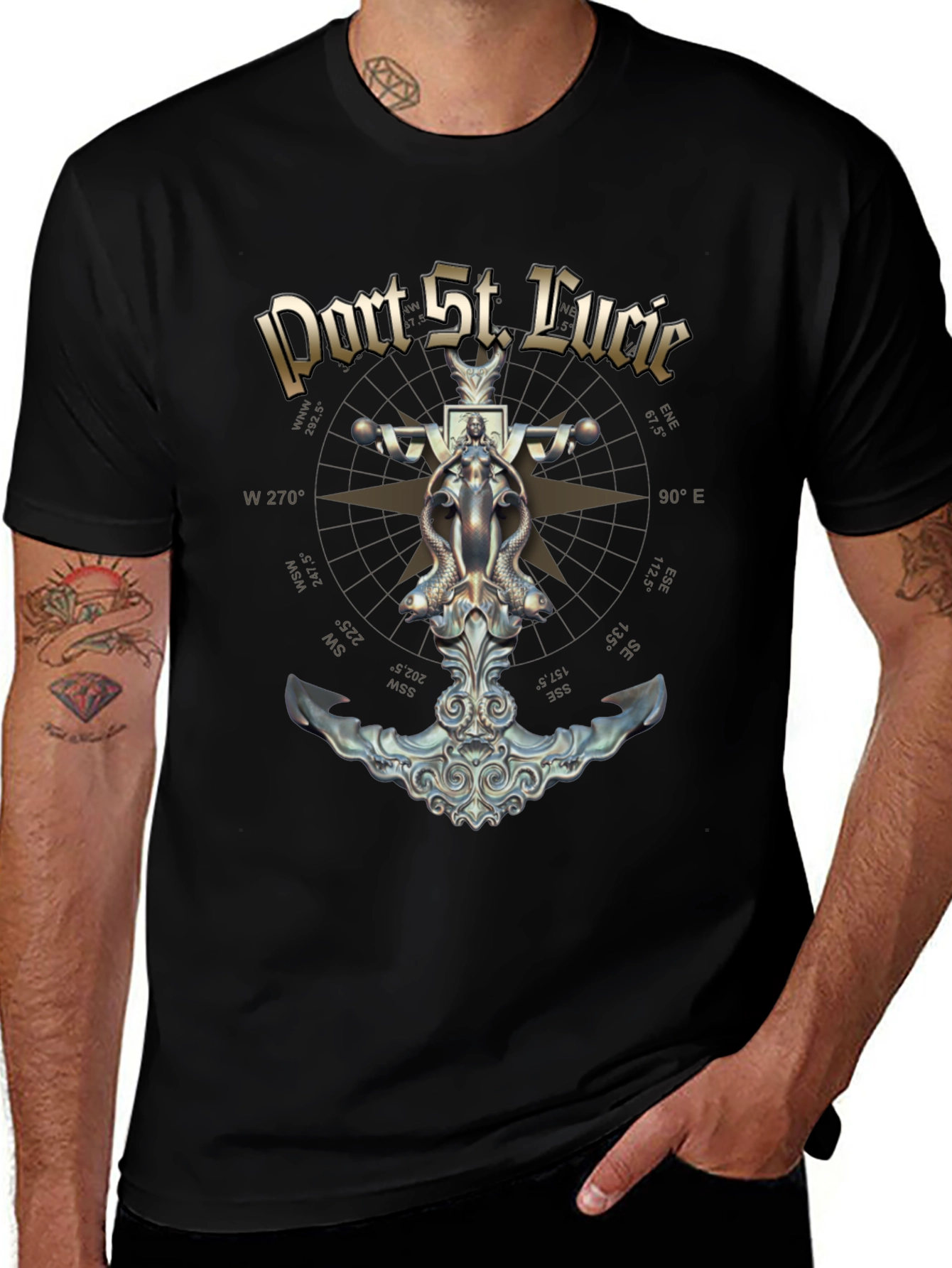 Port St. Lucie Anchor T-Shirt