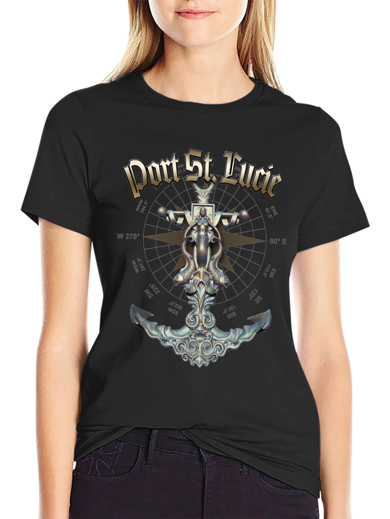 Port St. Lucie Anchor T-Shirt