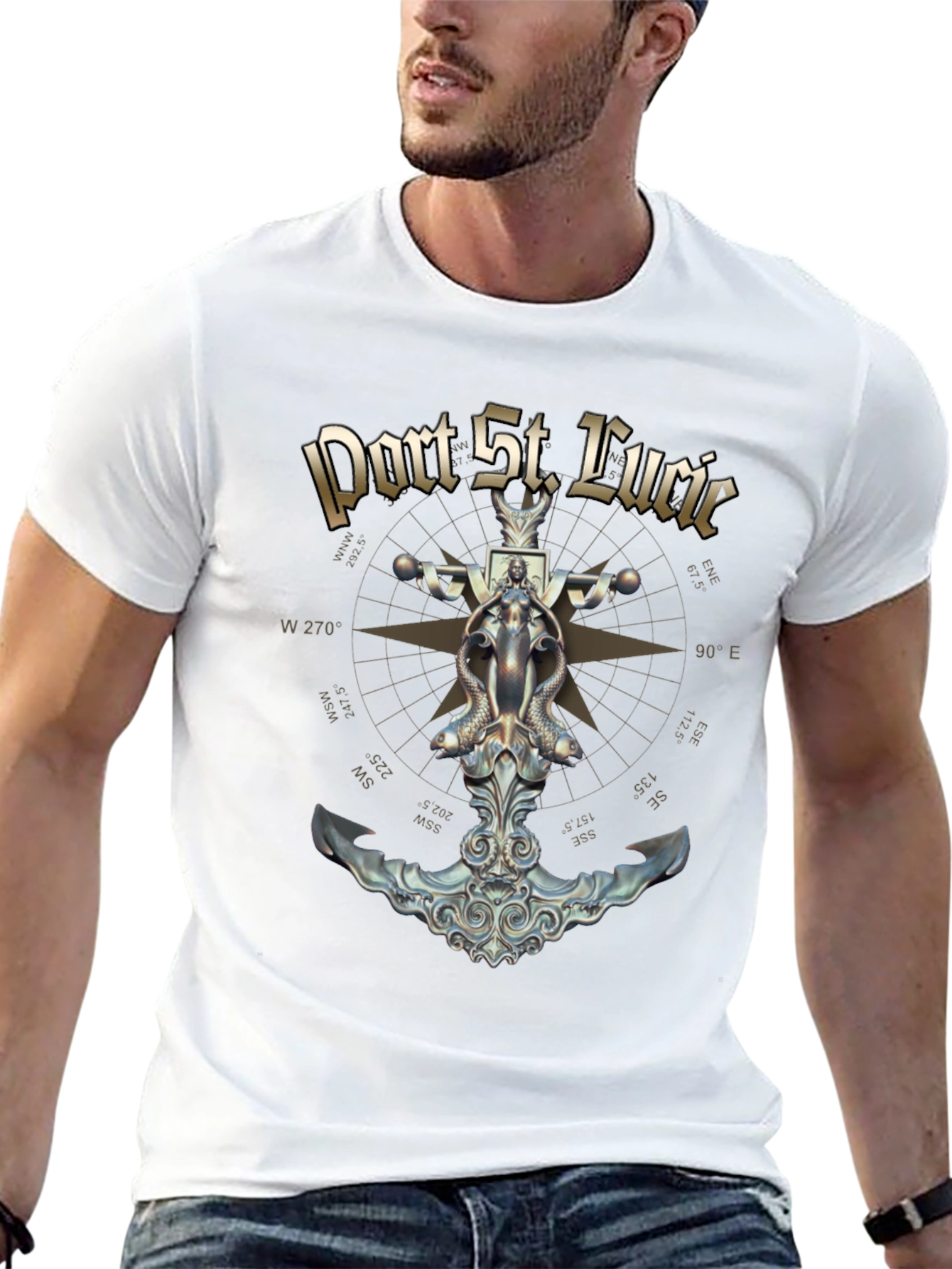Port St. Lucie Anchor T-Shirt