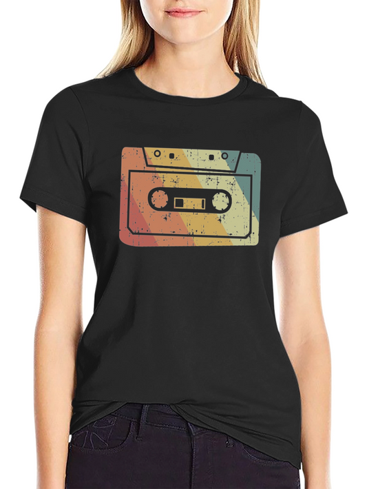 Retro Cassette Tape Graphic Tee