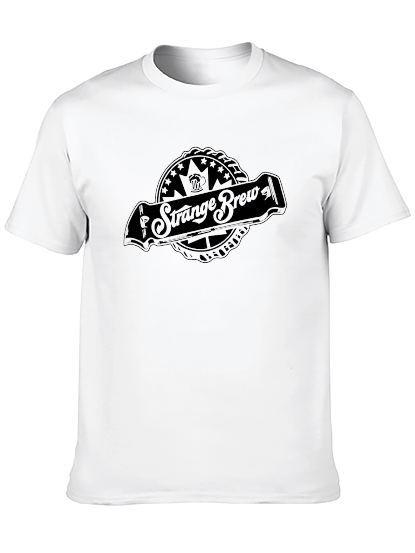 Strange Brew Black T-Shirt - Cool Graphic Tee