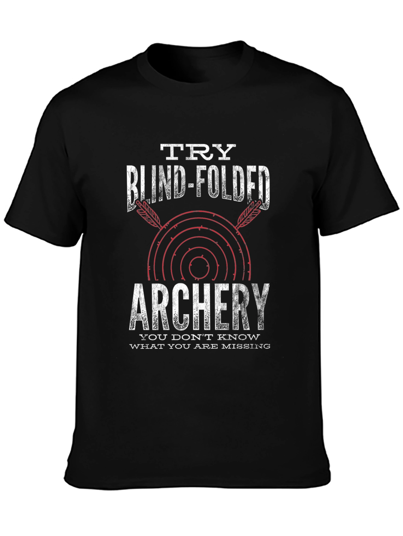 Blind-Folded Archery Black T-Shirt