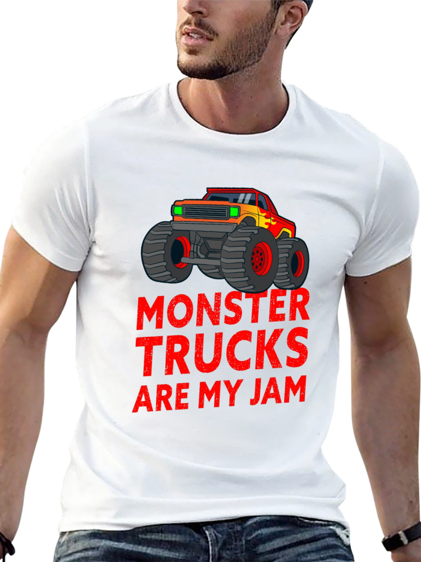 Monster Truck Jam Graphic T-Shirt