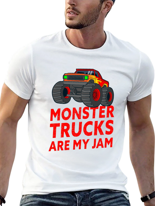 Monster Truck Jam Graphic T-Shirt