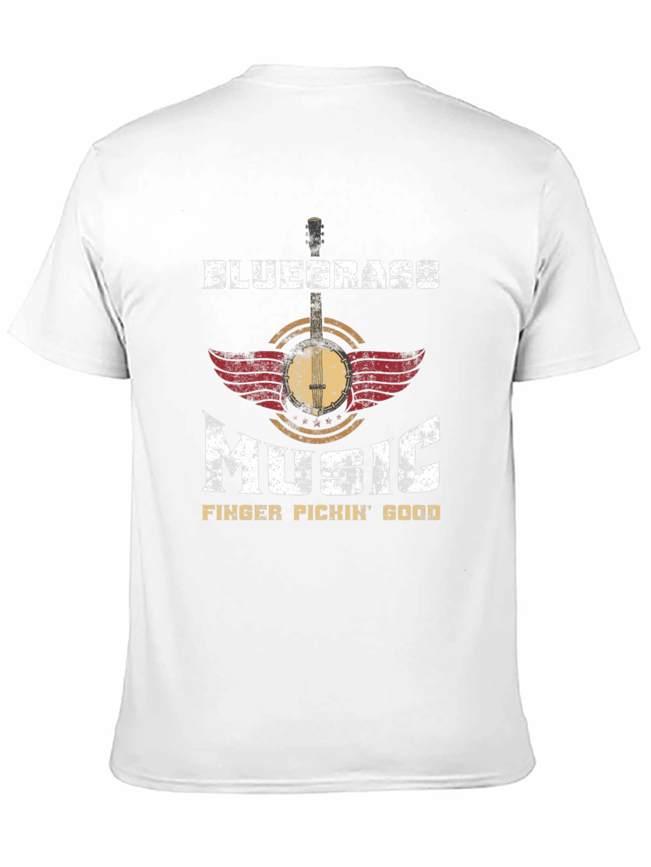 Bluegrass Music T-Shirt - Finger Pickin Good