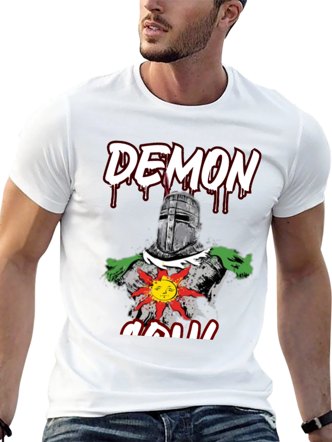 Demon Souls Sun Knight Graphic T-Shirt