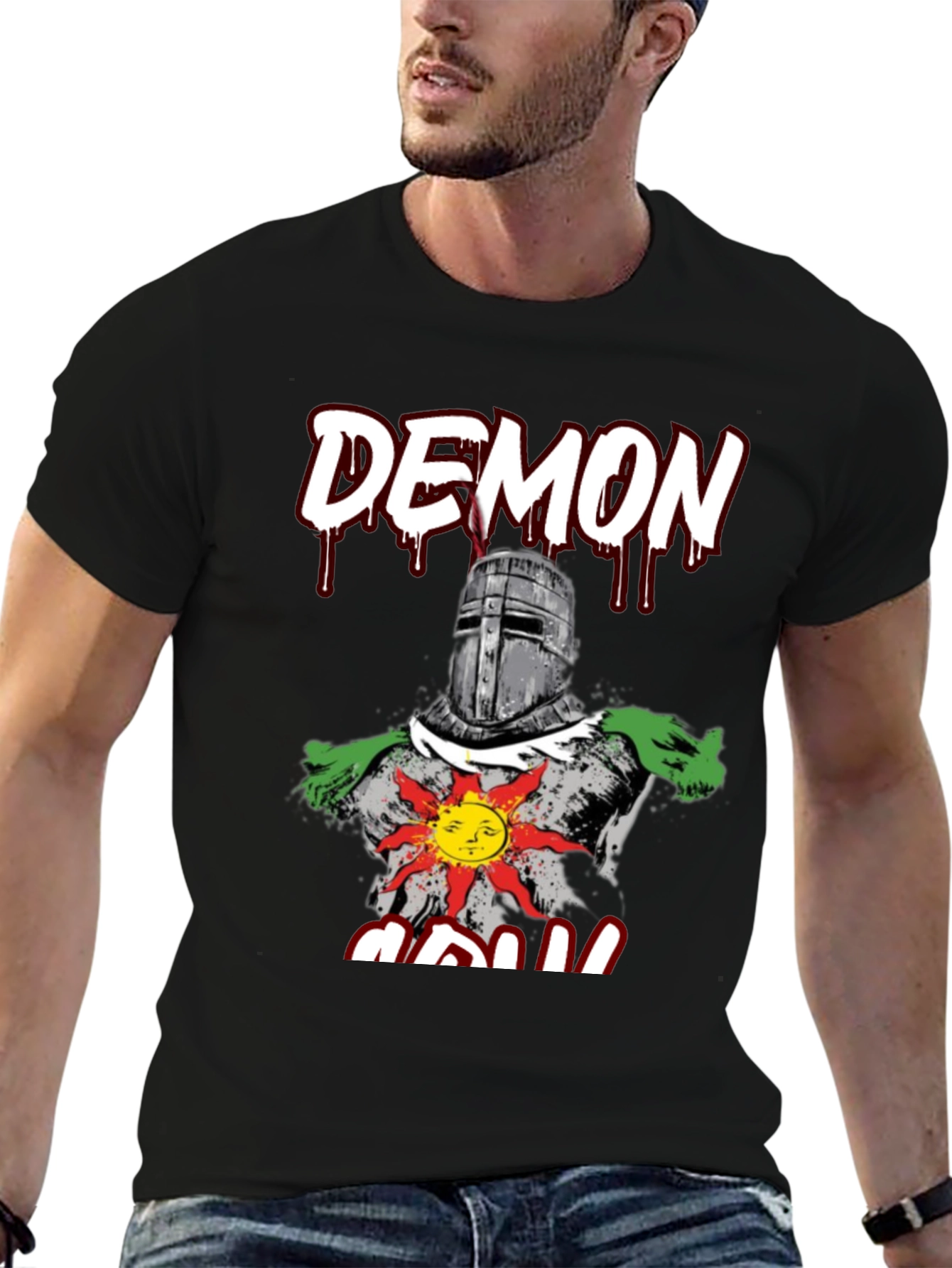 Demon Souls Sun Knight Graphic T-Shirt