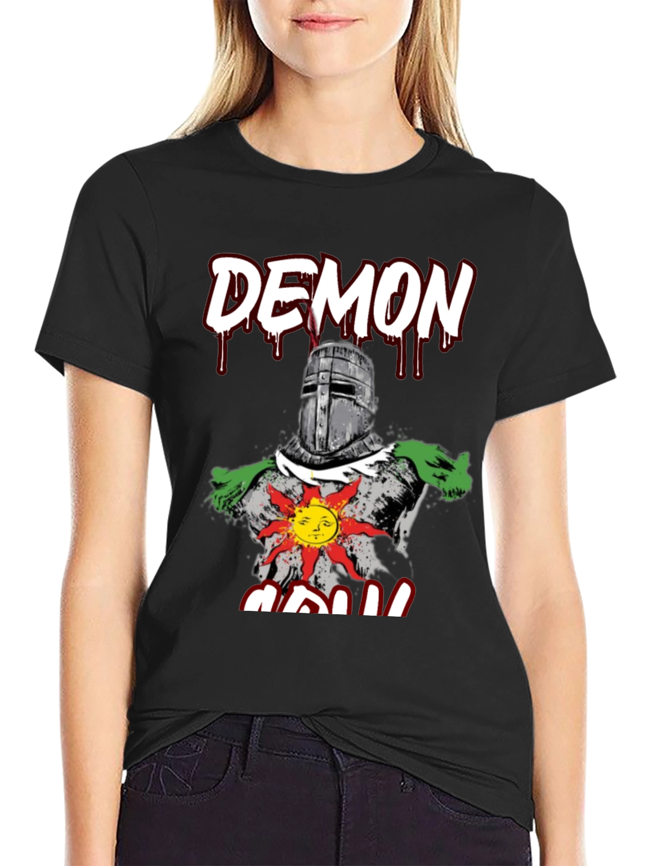Demon Souls Sun Knight Graphic T-Shirt