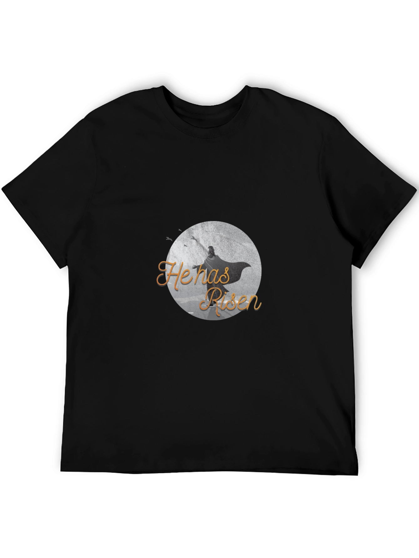 He Has Risen Graphic T-Shirt - Black