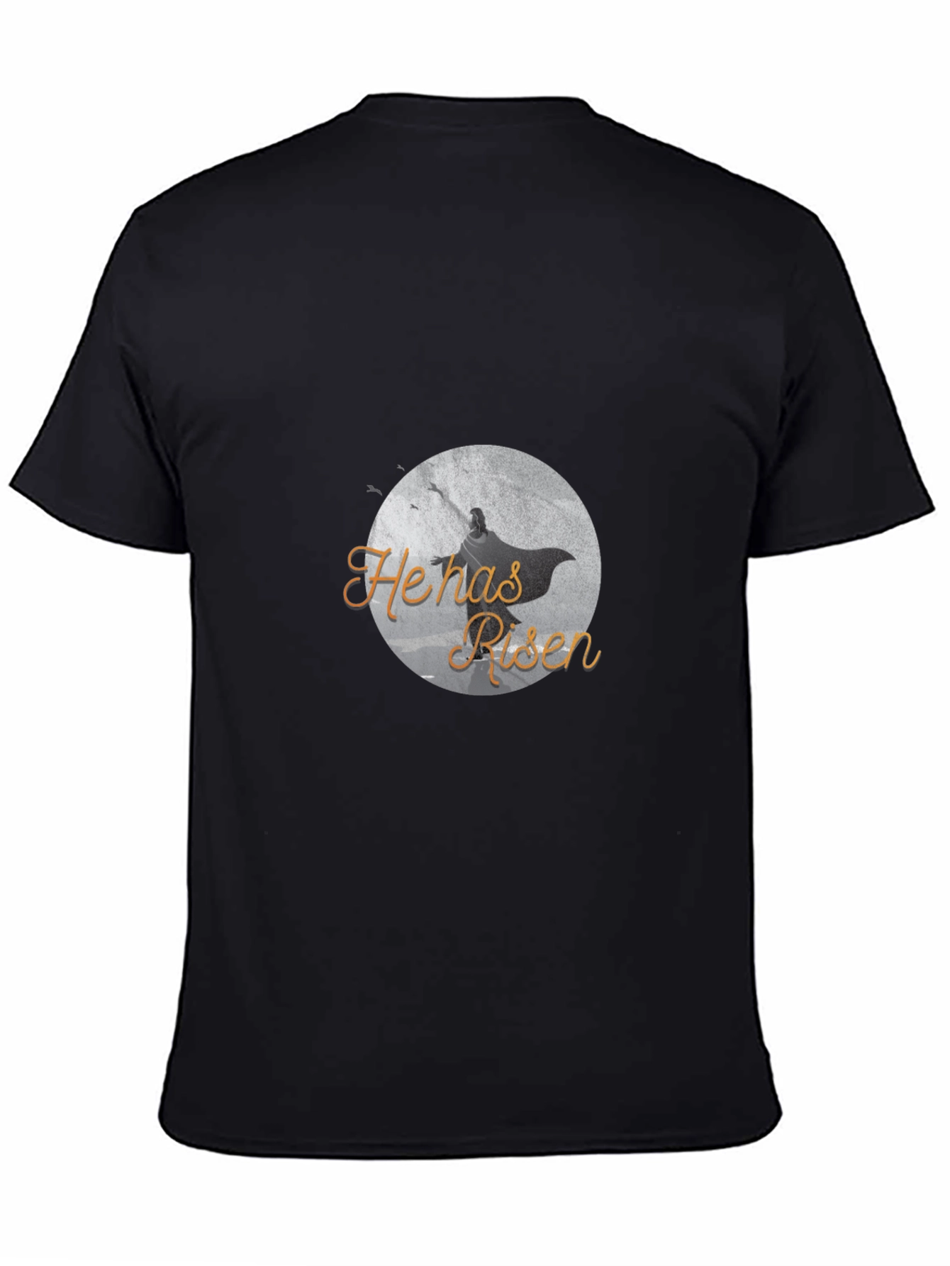 He Has Risen Graphic T-Shirt - Black