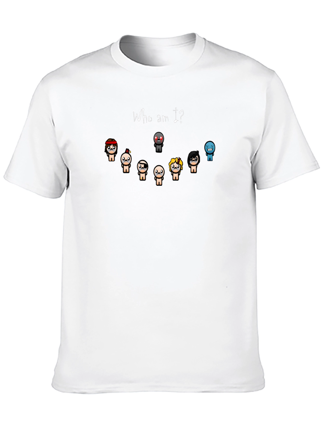 Isaac T-Shirt - Who am I? Graphic Tee