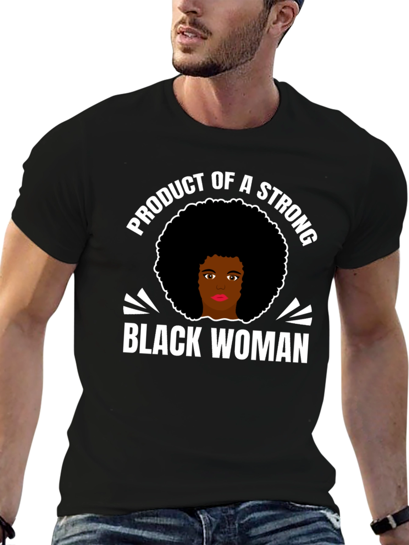 Strong Black Woman Graphic T-Shirt