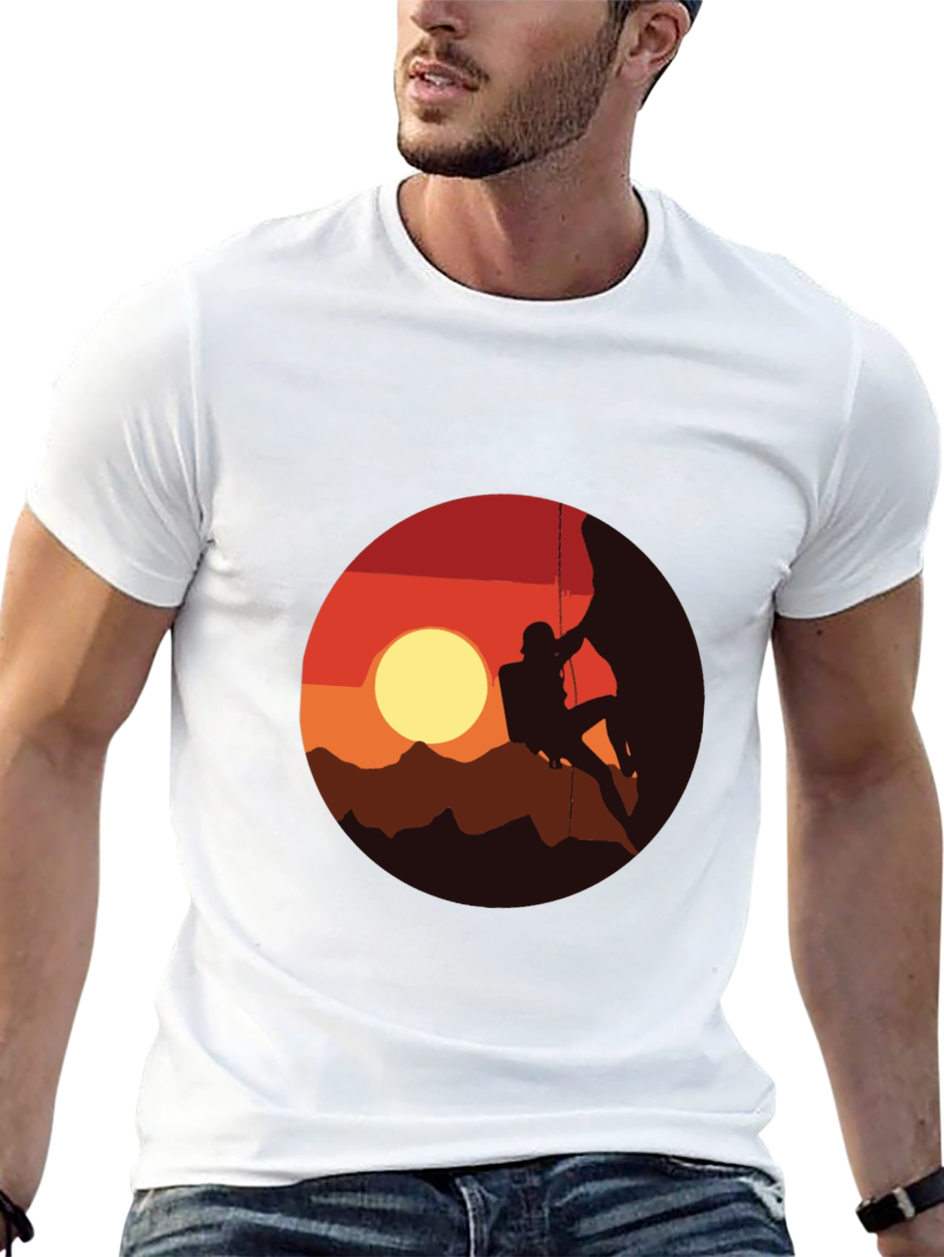 Sunset Climber Graphic T-Shirt