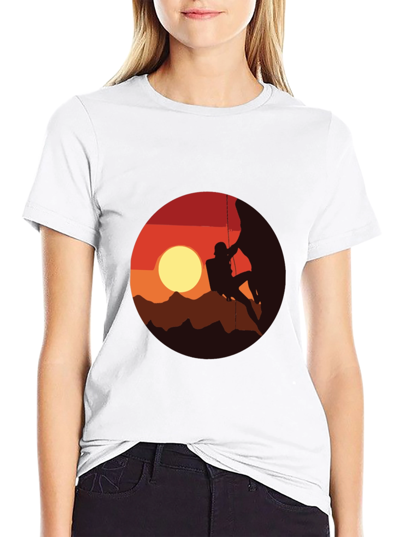 Sunset Climber Graphic T-Shirt