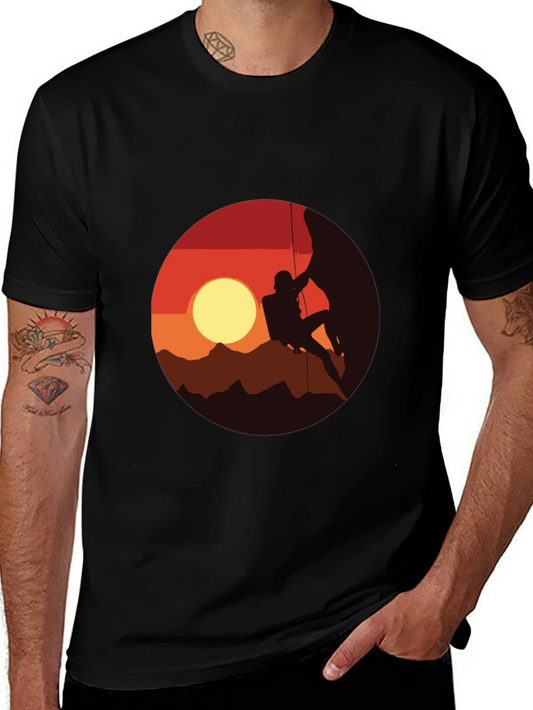Sunset Climber Graphic T-Shirt