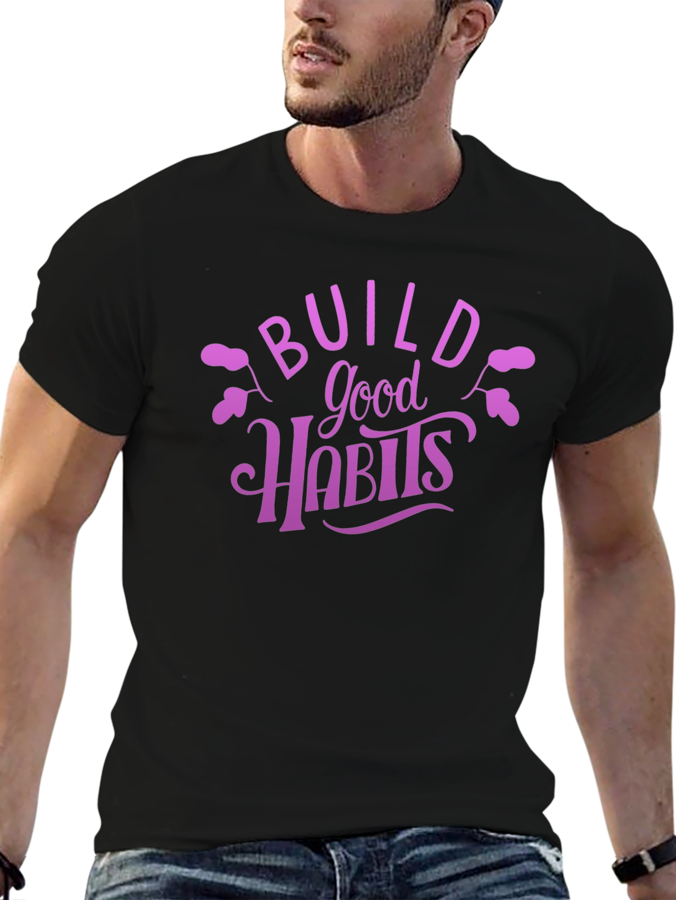 Build Good Habits Graphic Tee