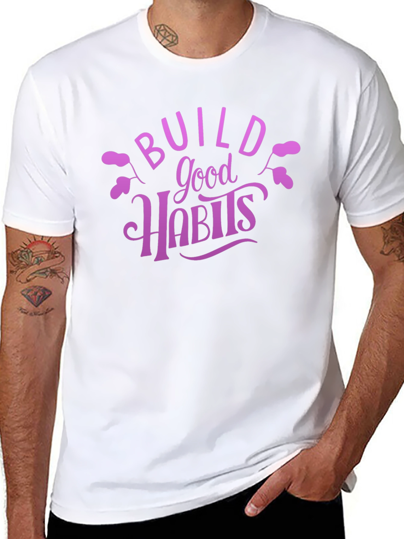 Build Good Habits Graphic Tee