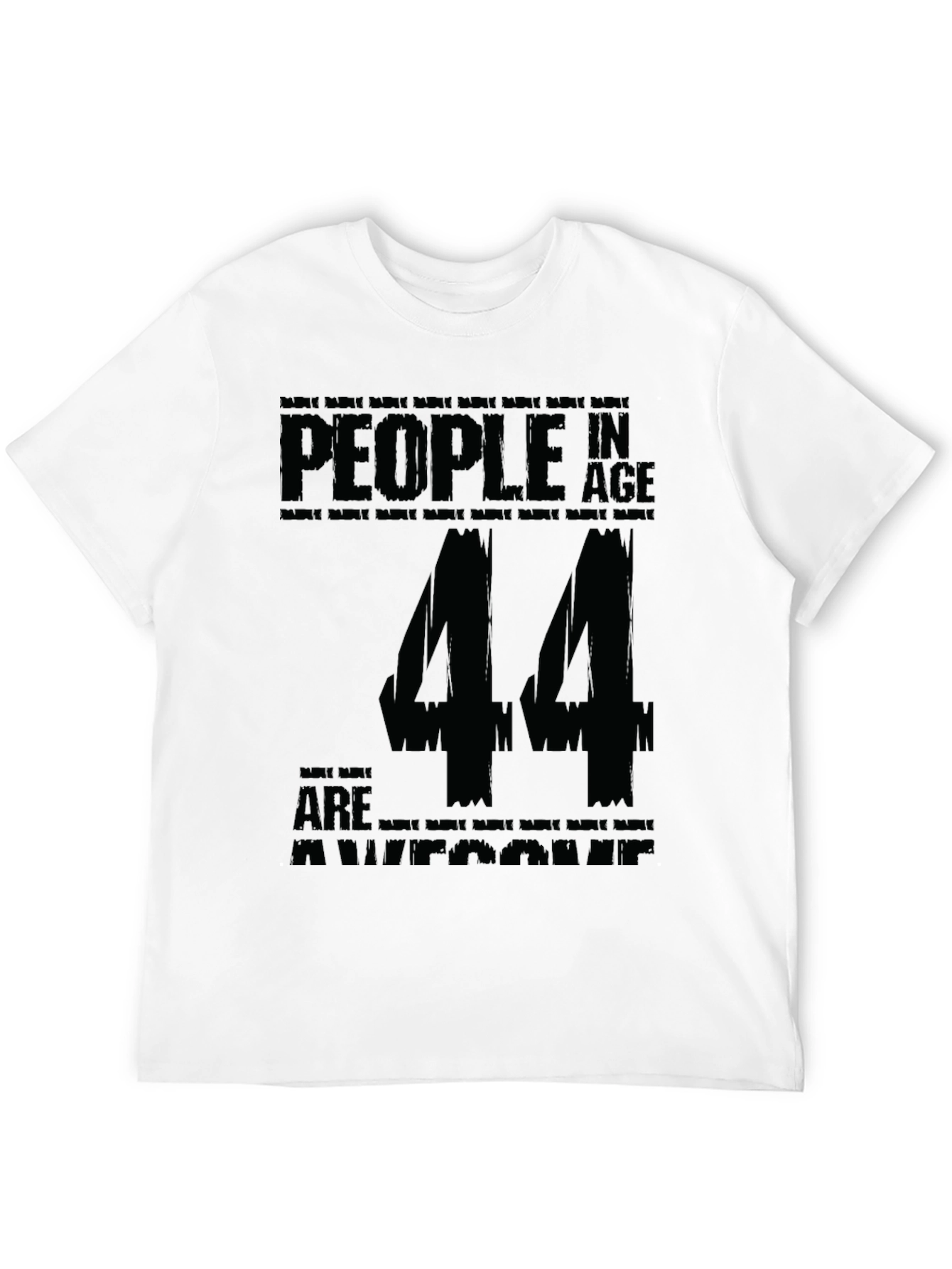 44th Birthday Awesome People T-Shirt