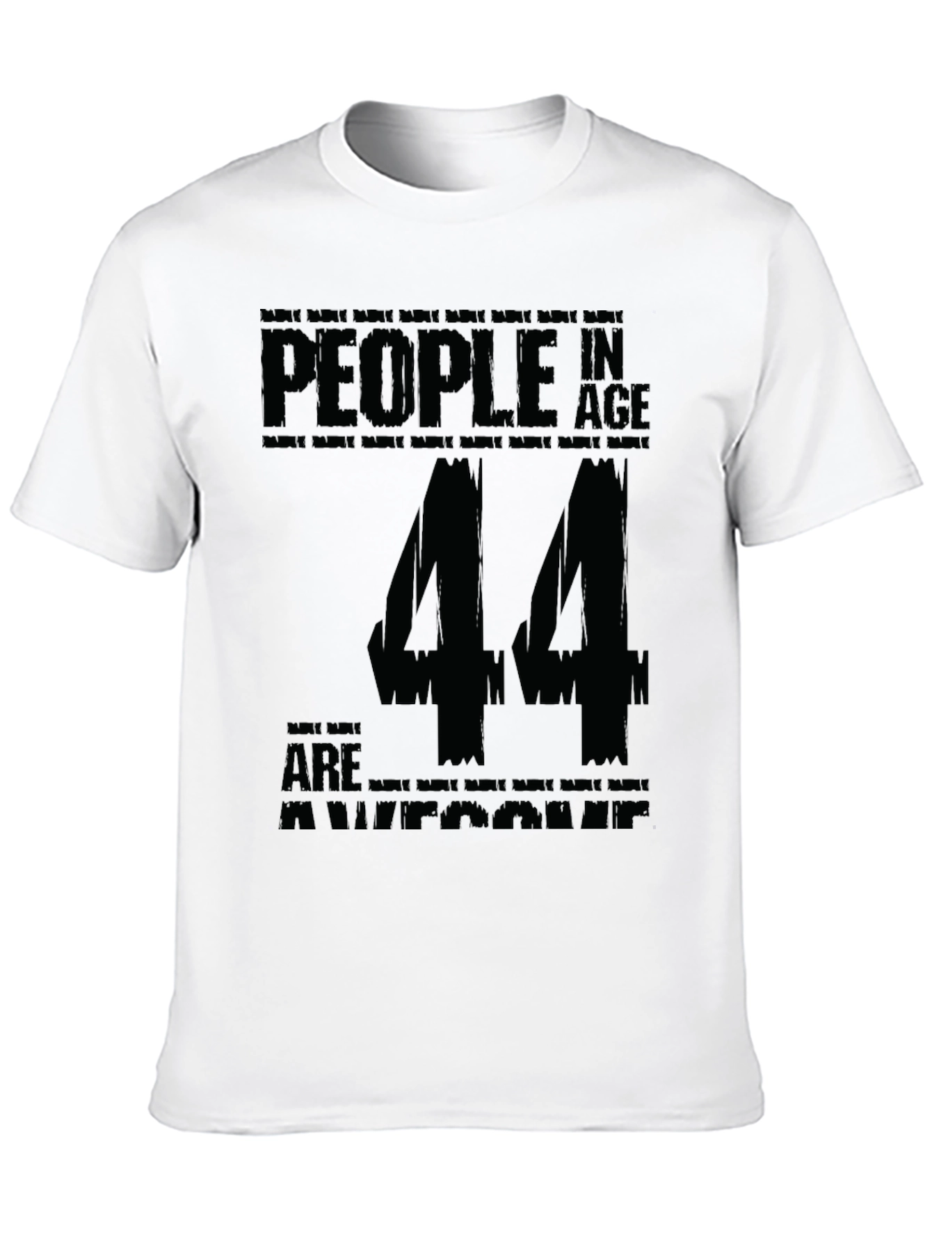 44th Birthday Awesome People T-Shirt