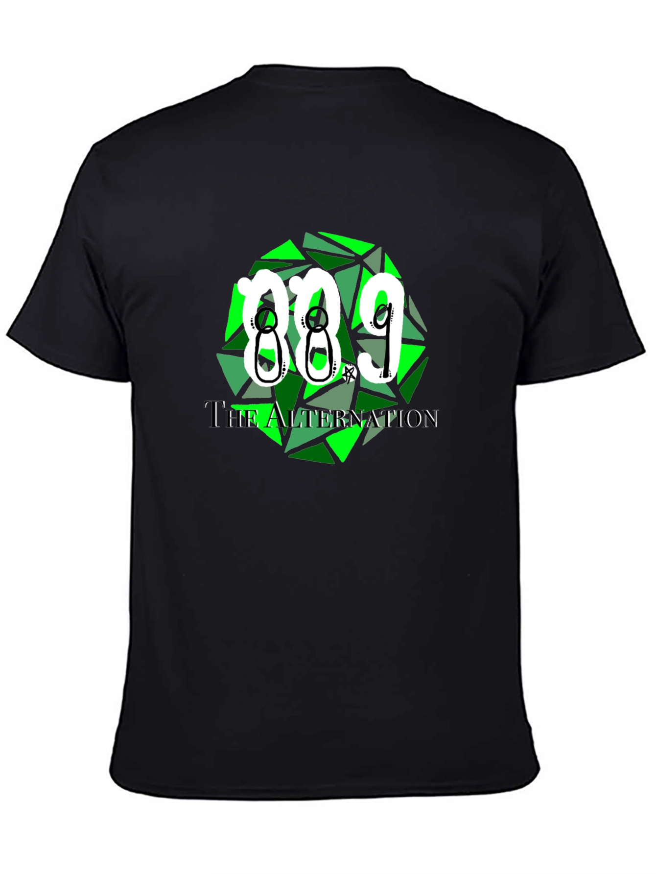 88.9 The Alternation Graphic Tee - Black