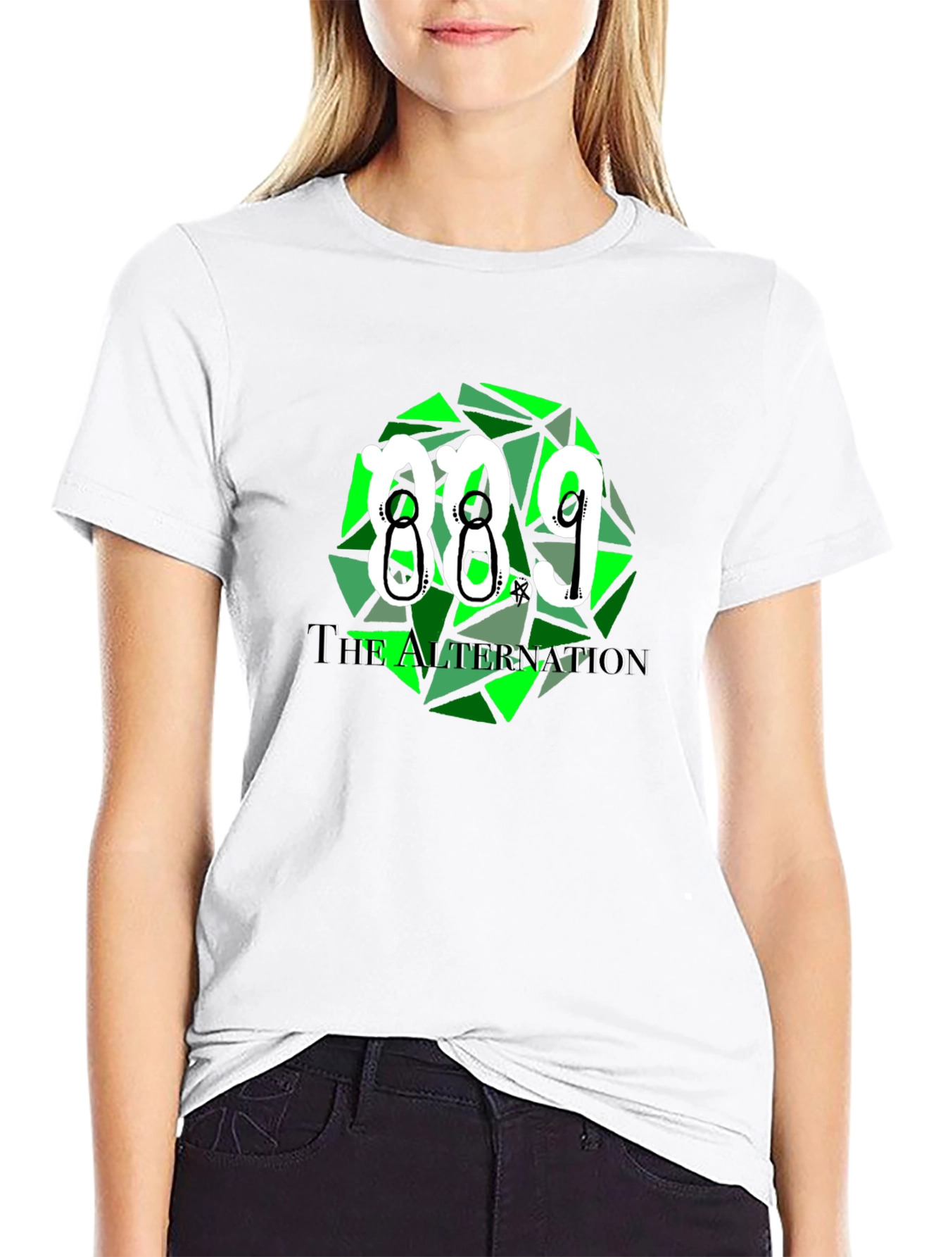 88.9 The Alternation Graphic Tee - Black