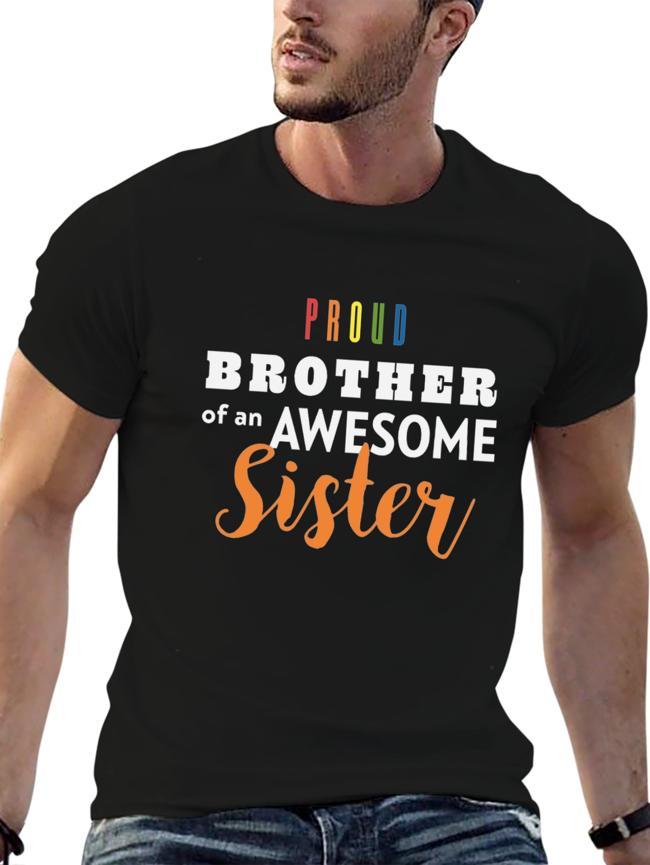 Proud Brother of an Awesome Sister Graphic Tee