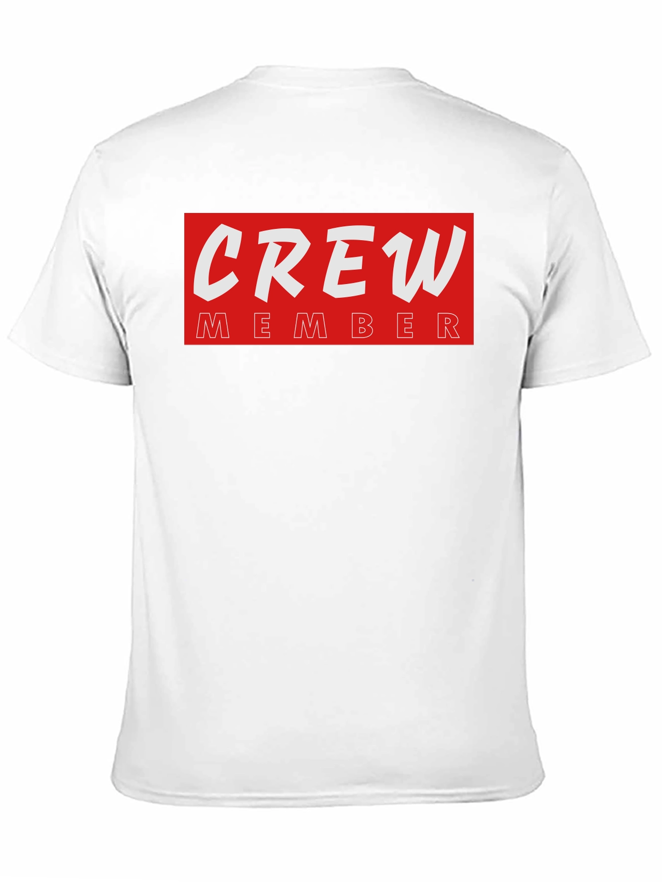 Crew Member T-Shirt - Black Crewneck