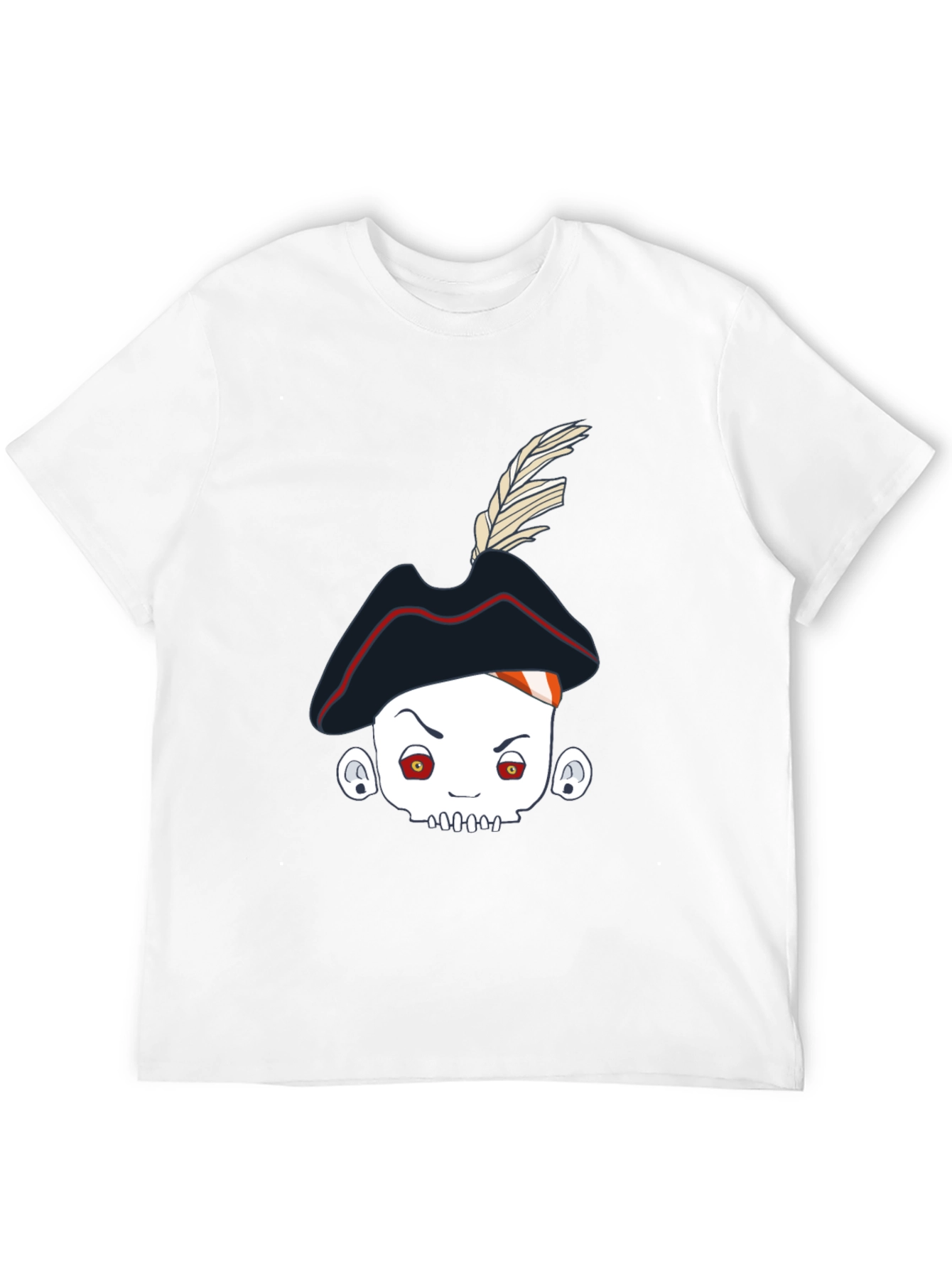 Pirate Skull Tee - Unique Graphic T-Shirt
