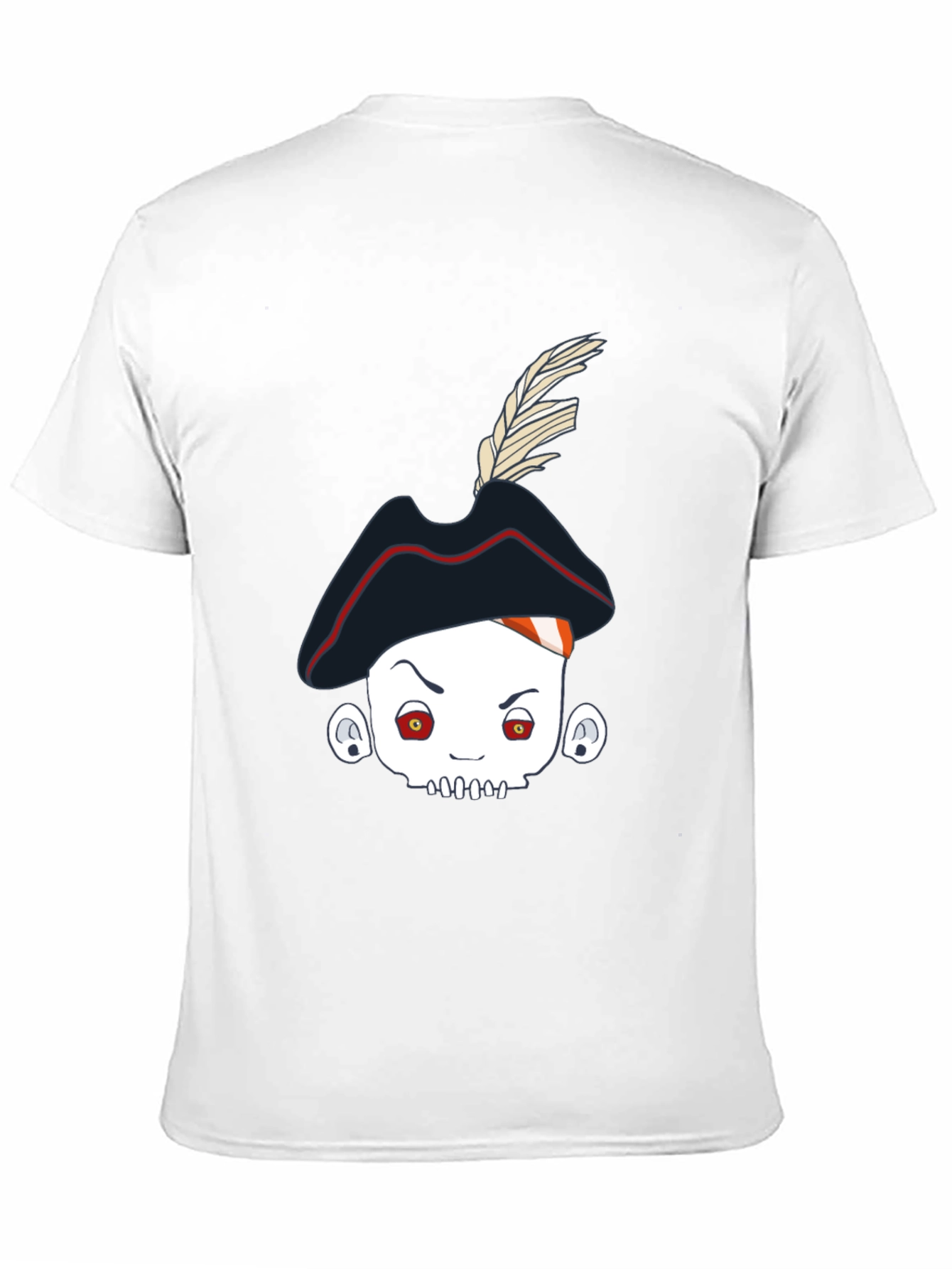 Pirate Skull Tee - Unique Graphic T-Shirt