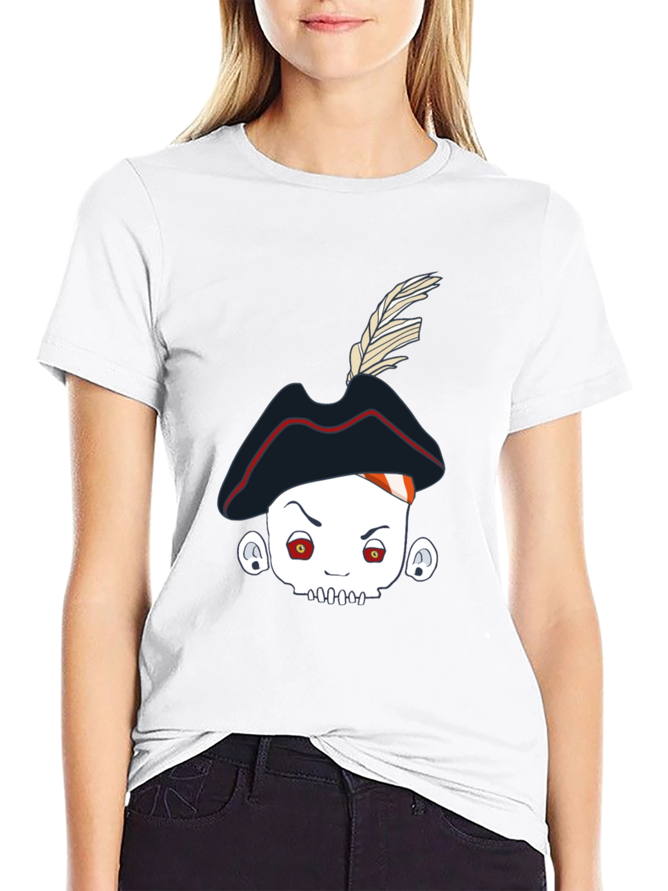 Pirate Skull Tee - Unique Graphic T-Shirt