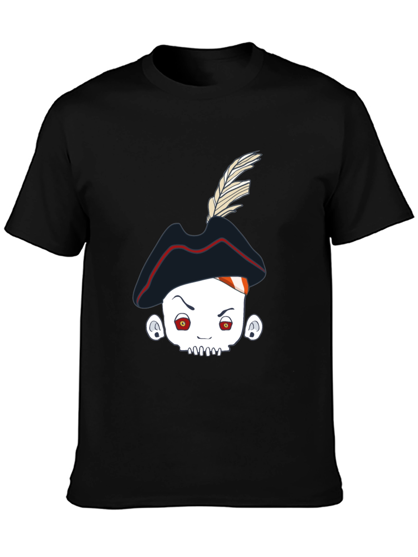 Pirate Skull Tee - Unique Graphic T-Shirt