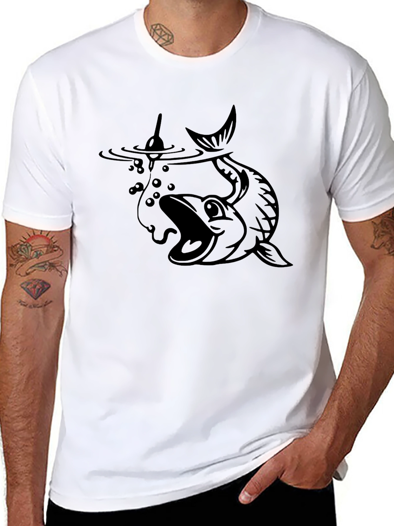 Fishing T-Shirt - Catch of the Day Graphic Tee