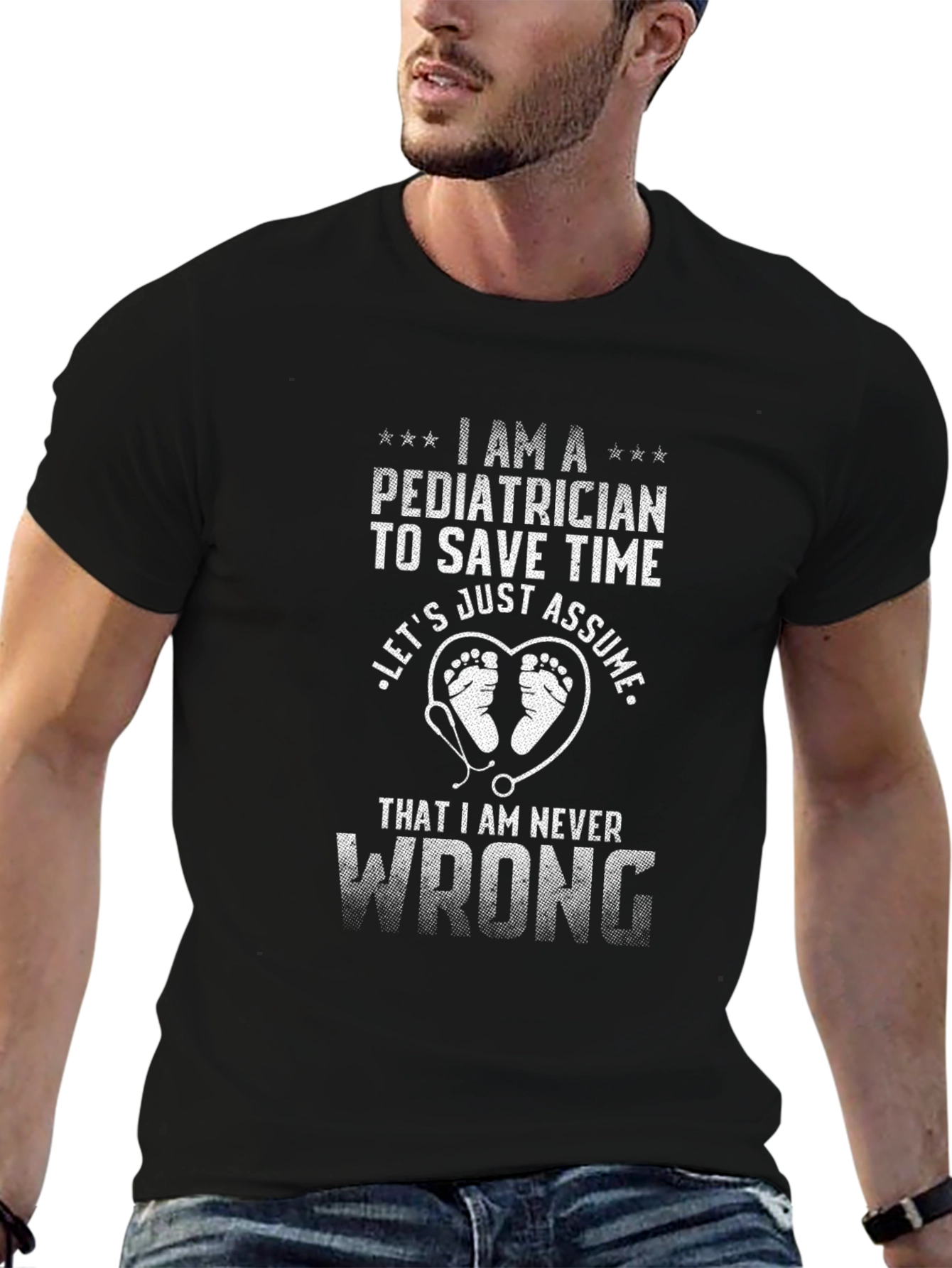 Pediatrician Save Time Funny T-Shirt