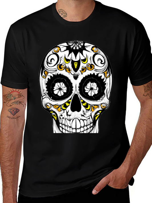 Sugar Skull Graphic Tee - Dia de los Muertos T-Shirt