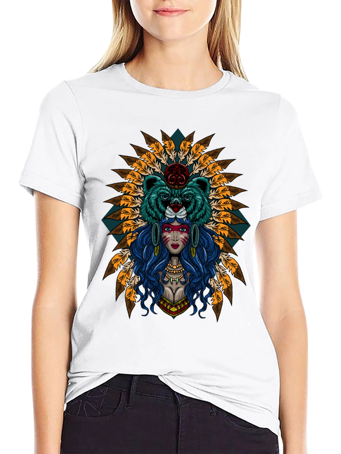 Native American Bear Spirit T-Shirt