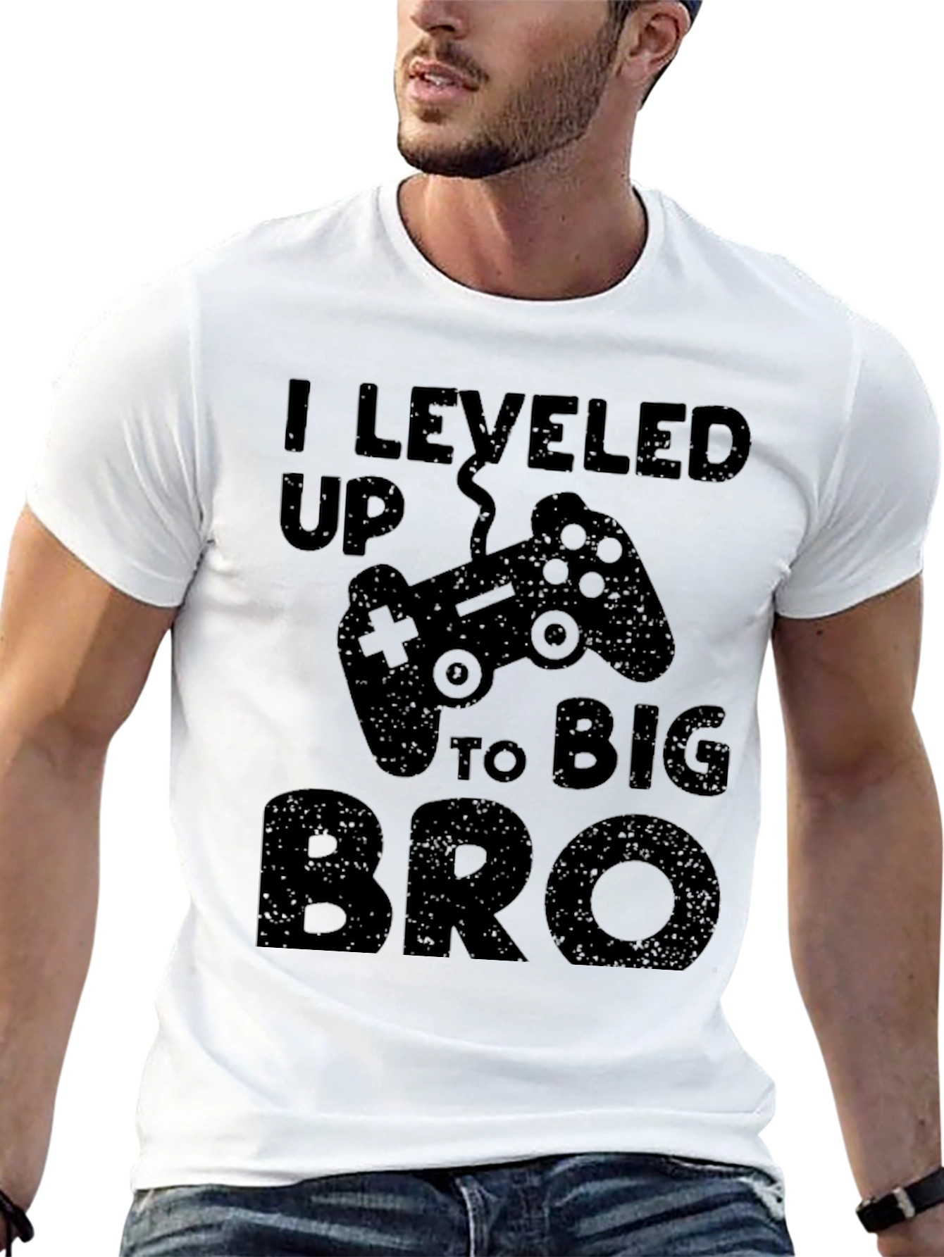 Leveled Up To Big Bro T-Shirt