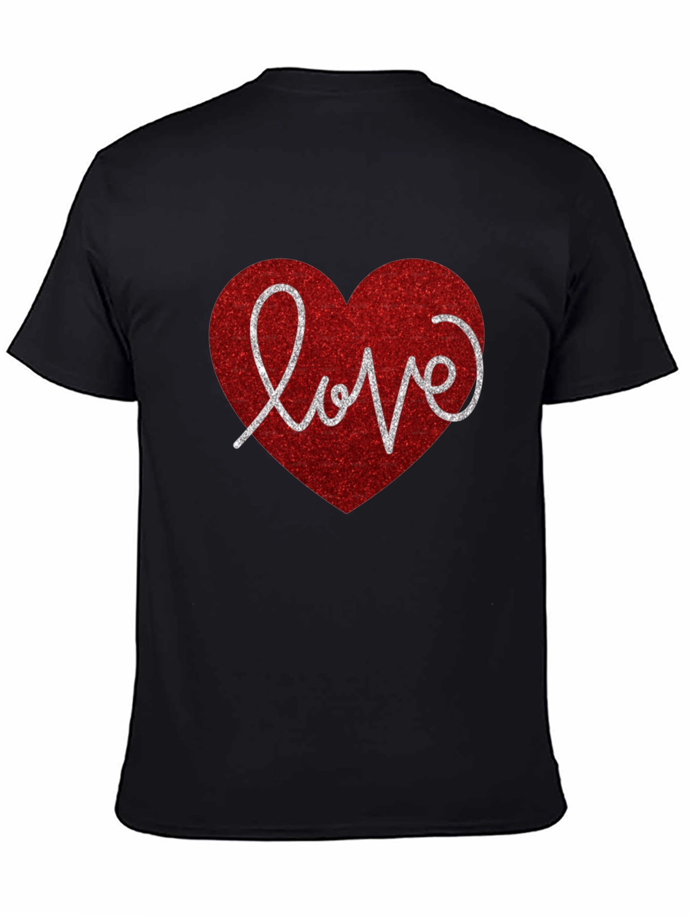Heart Love Valentines Day Graphic T-Shirt