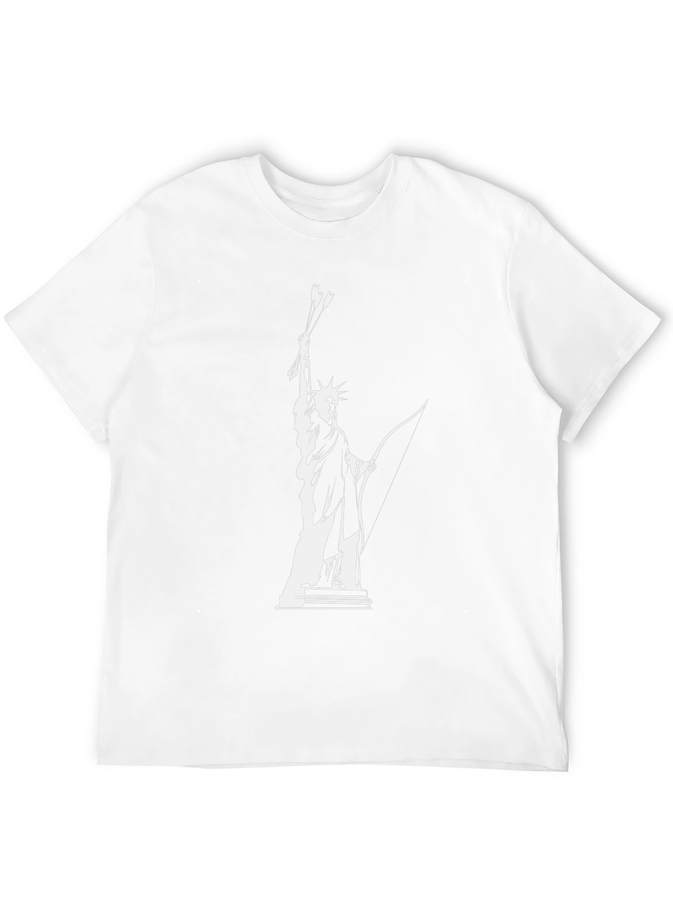 Statue of Liberty Archer Graphic Tee - Black
