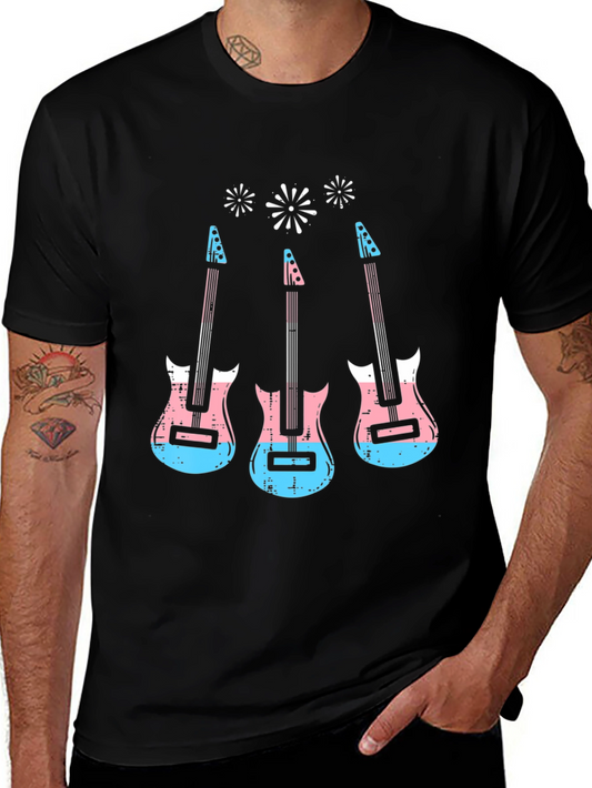 Trans Pride Electric Guitar T-Shirt