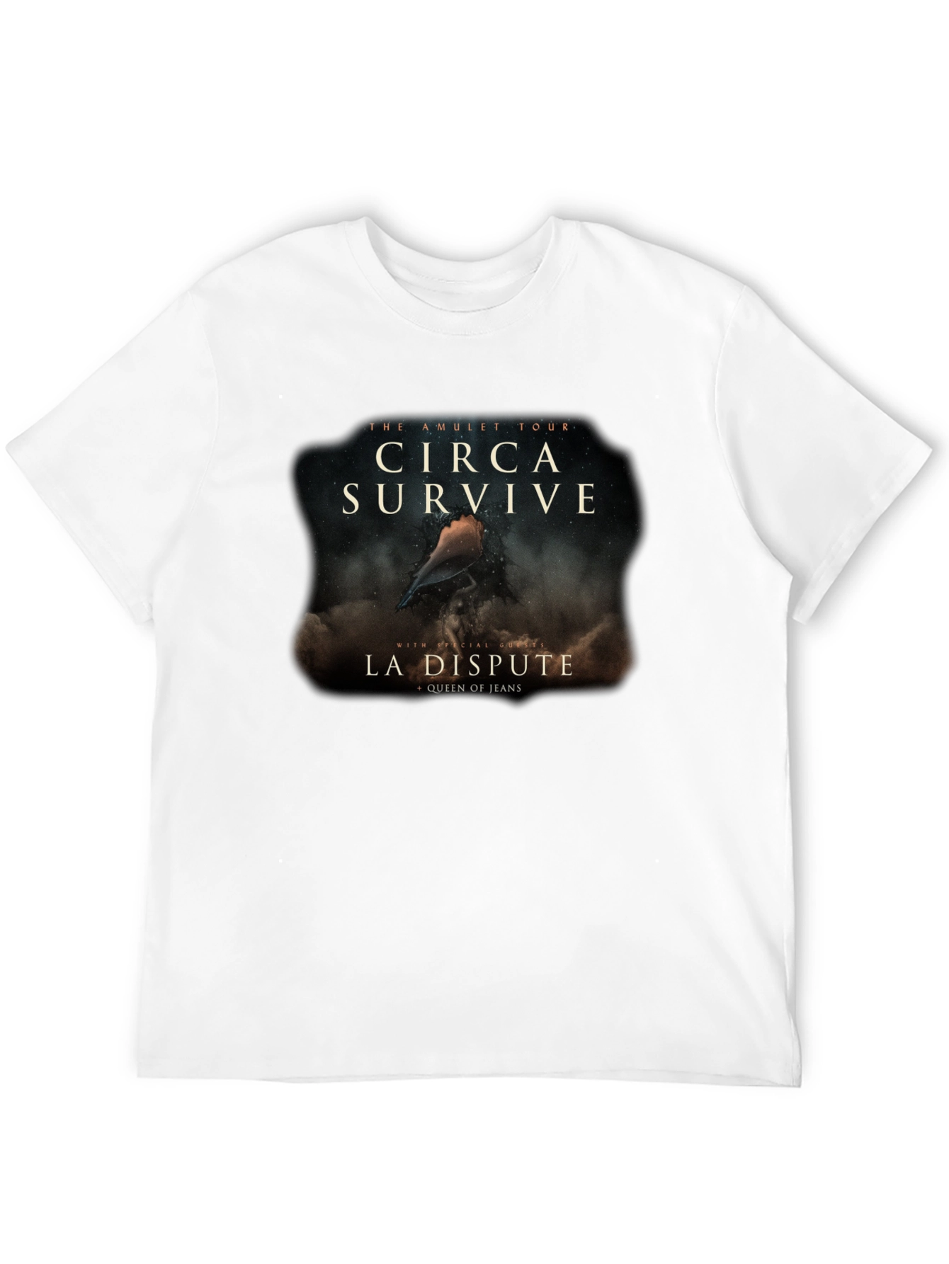 Circa Survive Amulet Tour Black T-Shirt